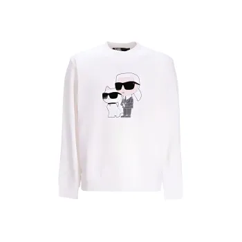 KARL LAGERFELD Sweatshirt Men's White