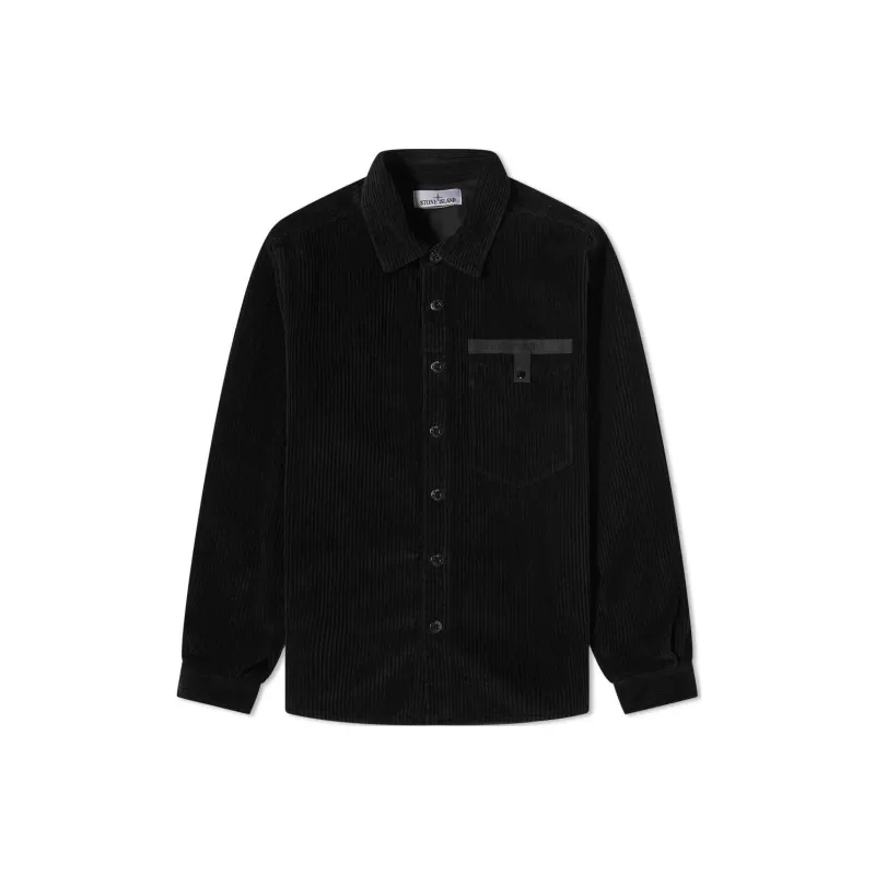 STONE ISLAND Shirts Men Black-0