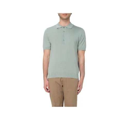 PAOLO PECORA MILANO Fine knit Polo Shirt