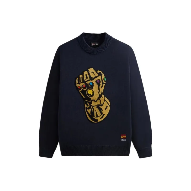 KITH X Marvel Thanos Lewis Crewneck Sweater-0