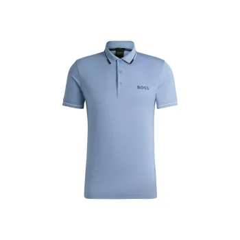 HUGO BOSS FW24 Polo Shirt Men's Light Blue