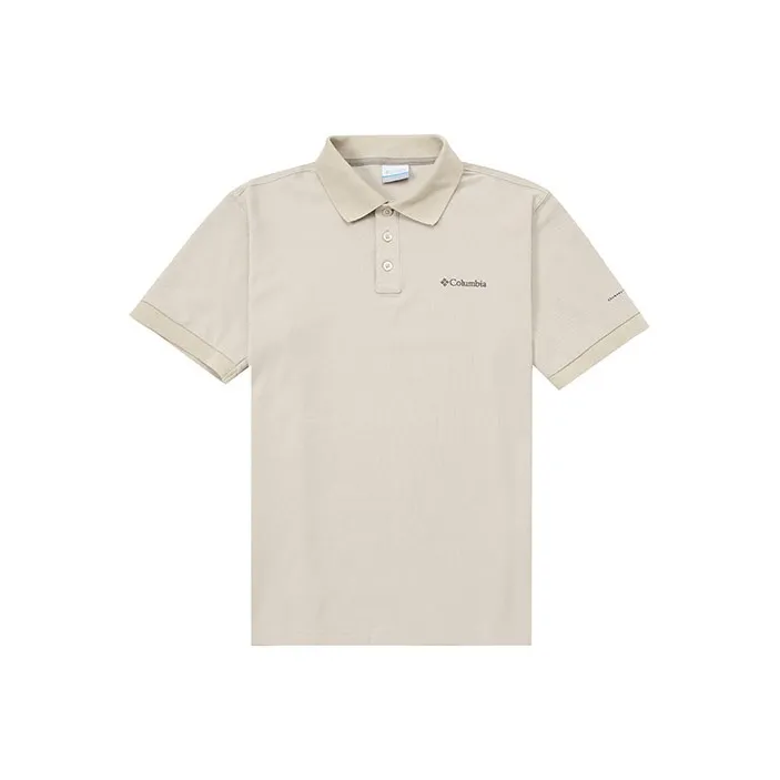 Columbia Polo Shirt Men's Khaki-0