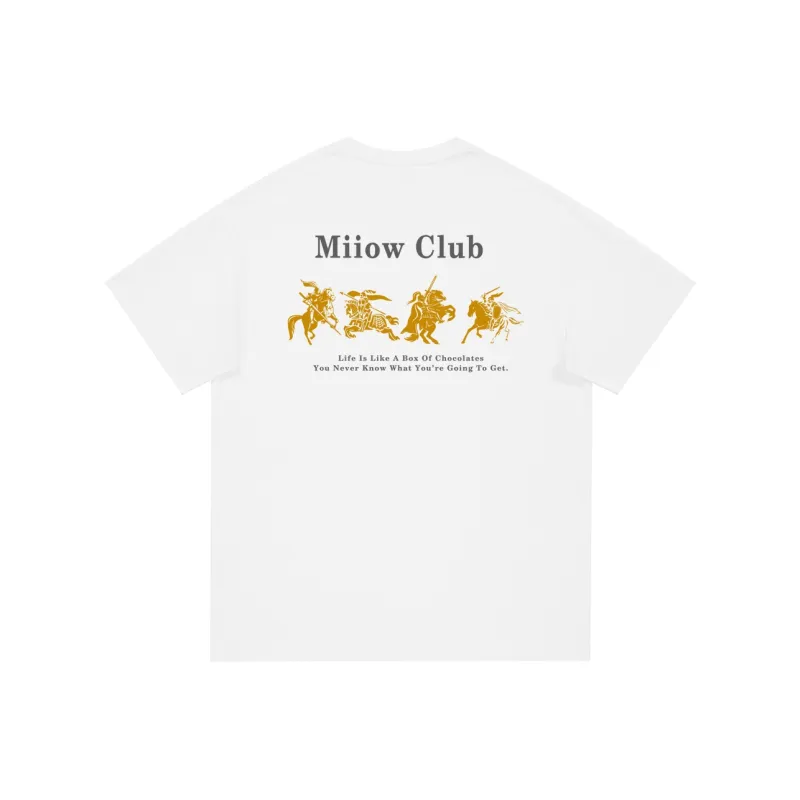 MIIOW Trendy Party Collection Cooling Summer Collection T Shirt Unisex-3