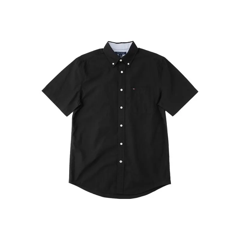 Tommy Hilfiger Polo Shirt Men's Black-0
