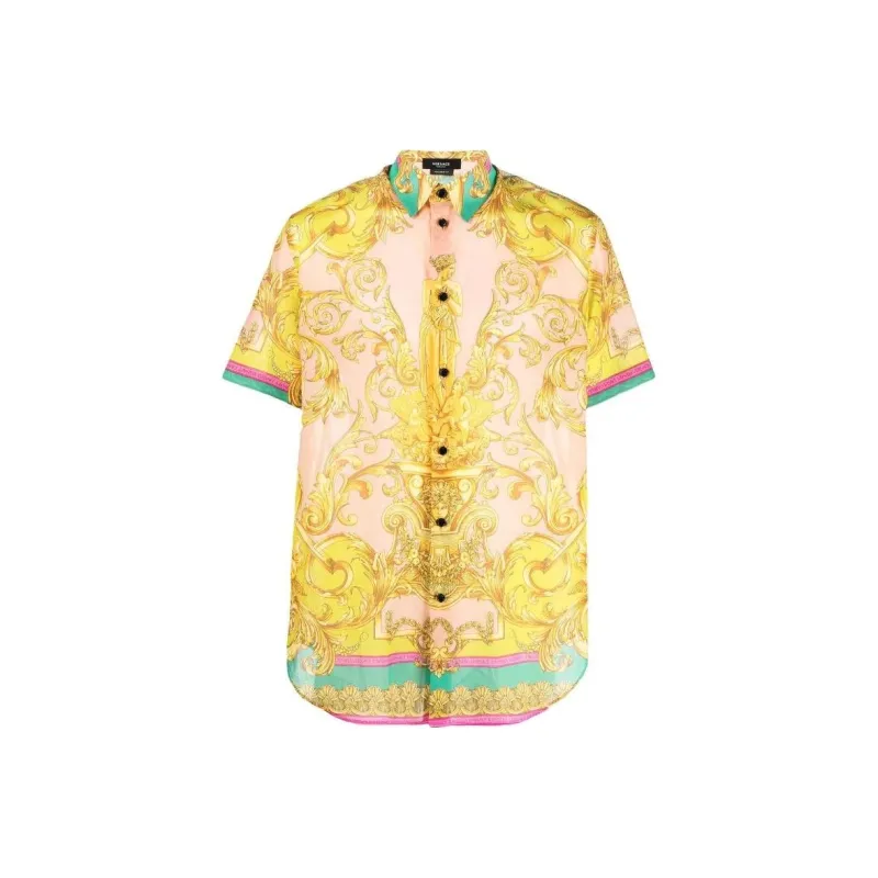 VERSACE VERSACE Shirt Men's Yellow-0