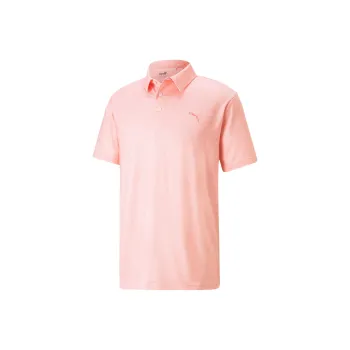PUMA Cloudspun Primary Cloudspun Primary Golf Polo Shirt Men Polo Shirt Men's Pink