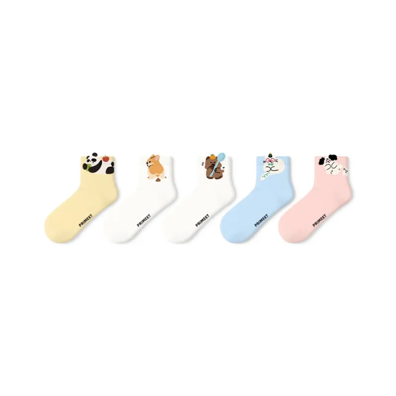 Primeet Ankle Socks Women's 5 Pack-22