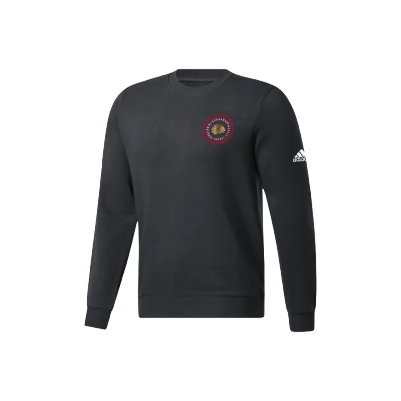 Adidas Blackhawks Ice Hockey Long Sleeve Sweatshirt-0
