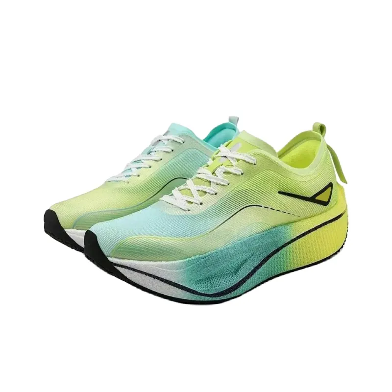 Yalu Shock Absorbers Low Top Full Length Carbon Plate Running Shoes Unisex-36