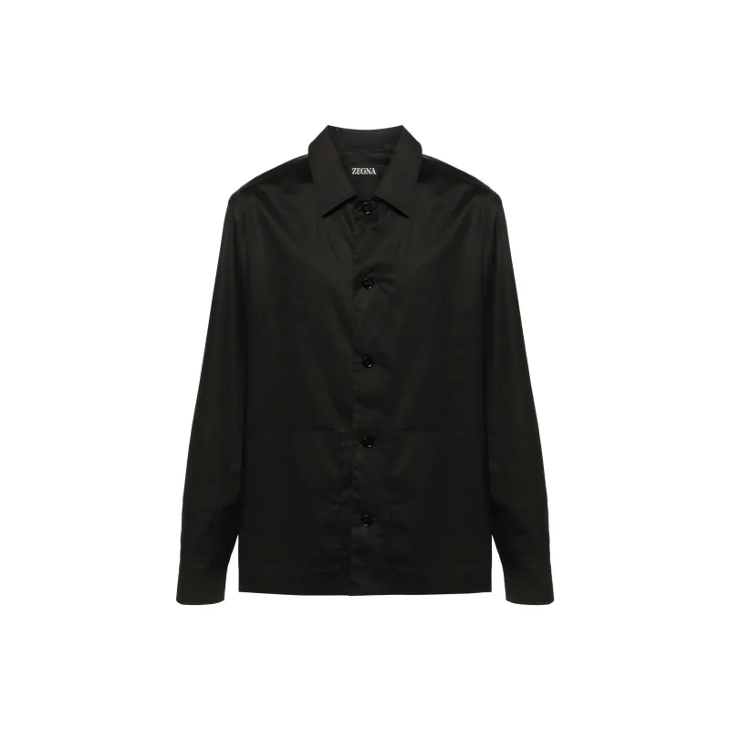 Ermenegildo Zegna Long Sleeved Buttoned Shirt-0
