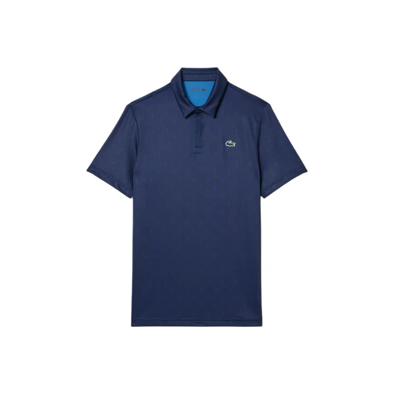 LACOSTE Polo Shirt Men's Marine Blue/Blue-0