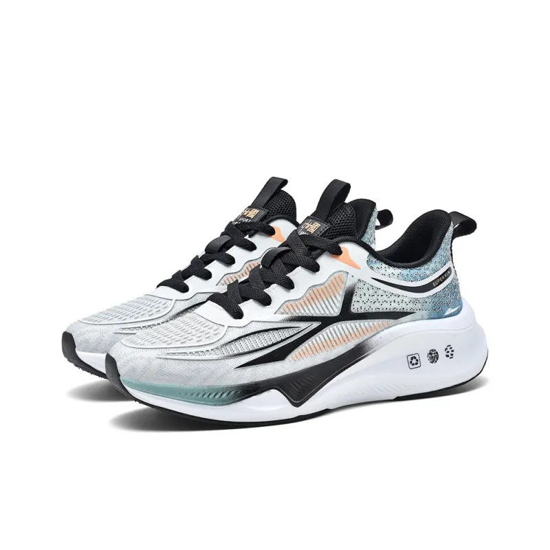 Kuding Breathable, Lightweight, Cushioning, Slip Resistant Low Top Marathon Running Shoes Men's-7