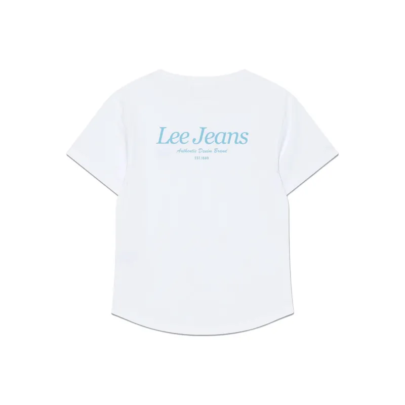 Lee T Shirts Women's White-1