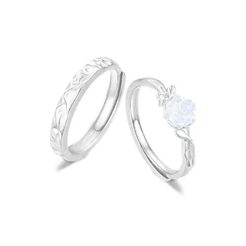 FANFRI Sterling Silver Rings Unisex