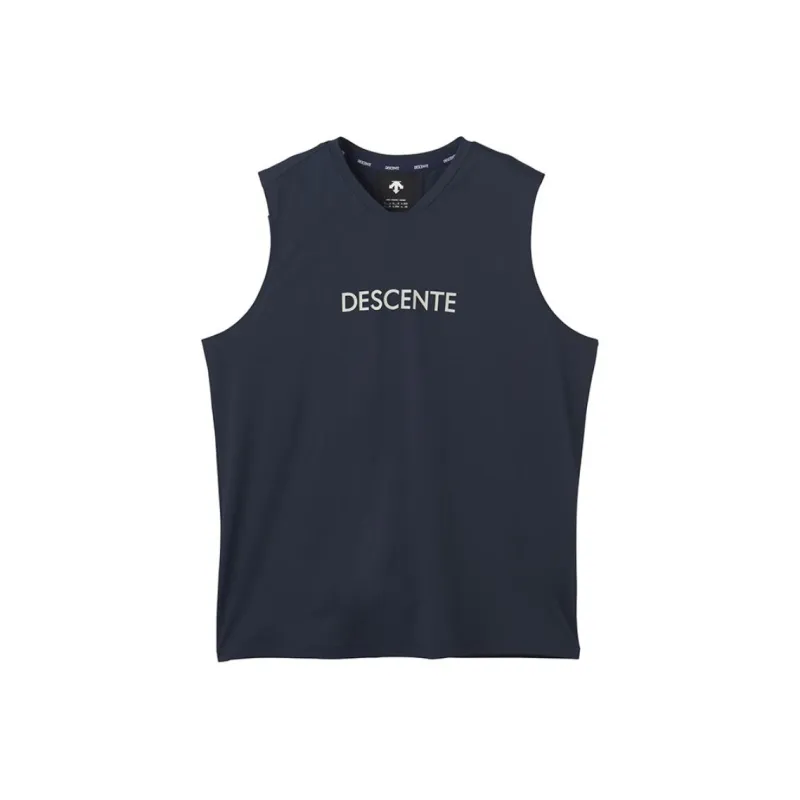 DESCENTE Shirt Men's Regimental Blue-3