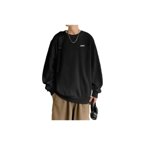 Tonlion Sweatshirts Men Black