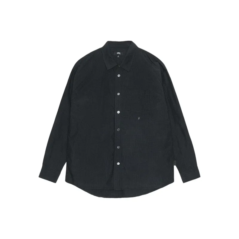 Stussy Classic Ls Shirt Sprayed-0