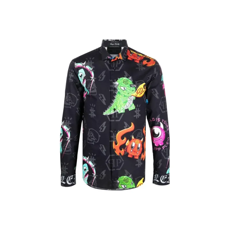 PHILIPP PLEIN Shirts Men Multicolor-0