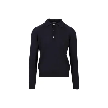 TOM FORD Polo Shirts Men Blue