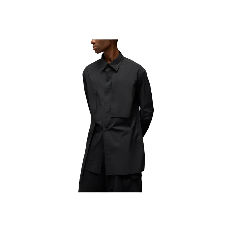 Y-3 Layered Poplin Shirt-1
