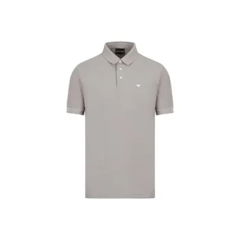 EMPORIO ARMANI SS23 Polo Shirt Men's Gray