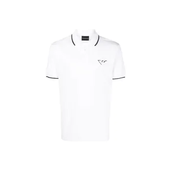 EMPORIO ARMANI Polo Shirts Men White