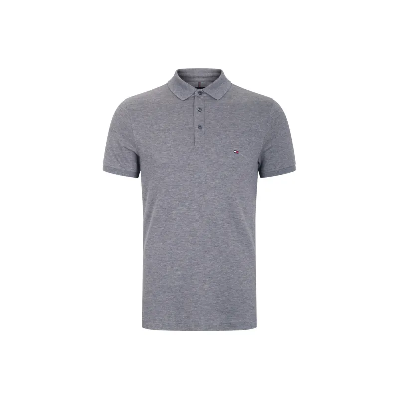 Tommy Hilfiger Logo embroidered Cotton Polo Shirt-10