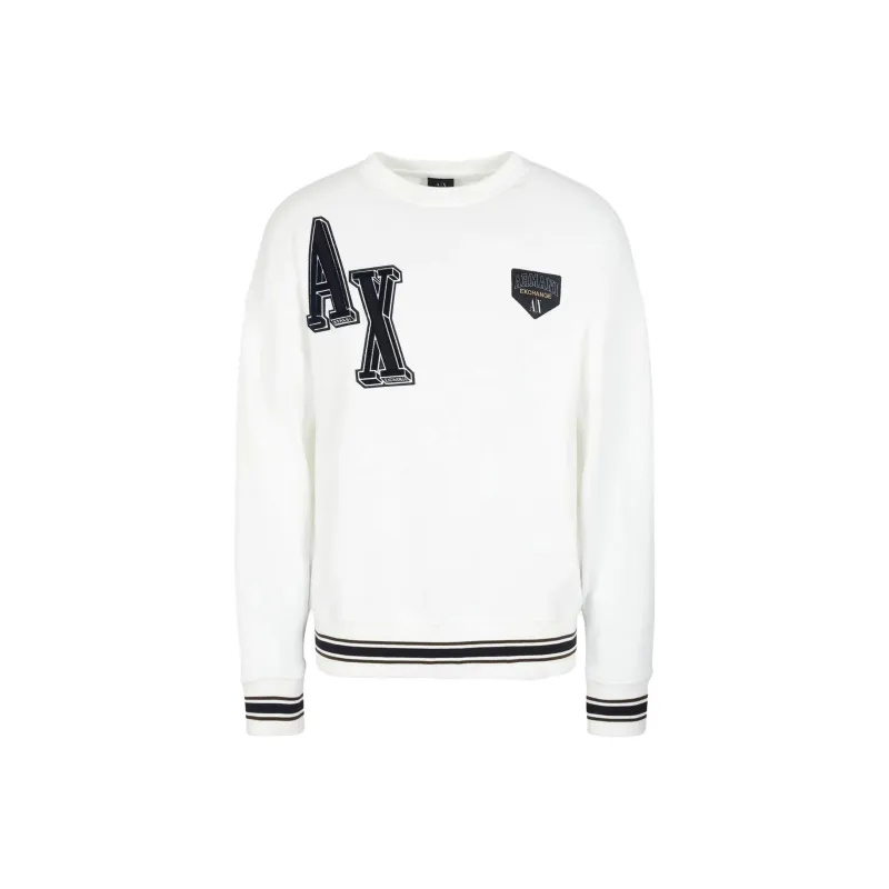 ARMANI EXCHANGE Sweatshirts Men White-0