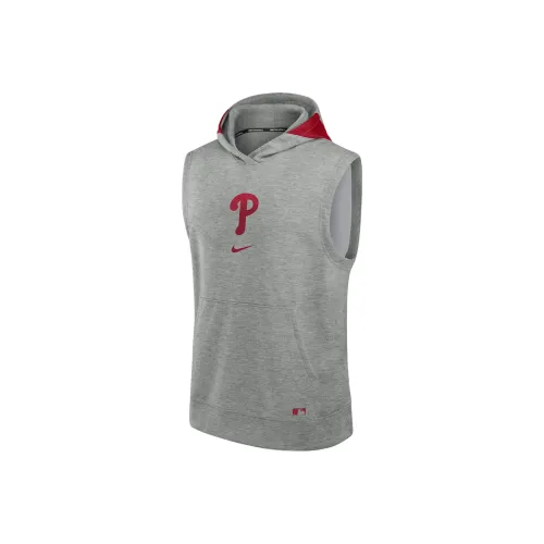Nike Philadelphia Phillies Authentic Collection Early Work Sweatshirt Men's Gray