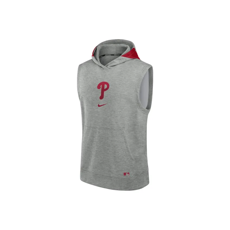 Nike Philadelphia Phillies Authentic Collection Early Work Sweatshirt Men's Gray-0