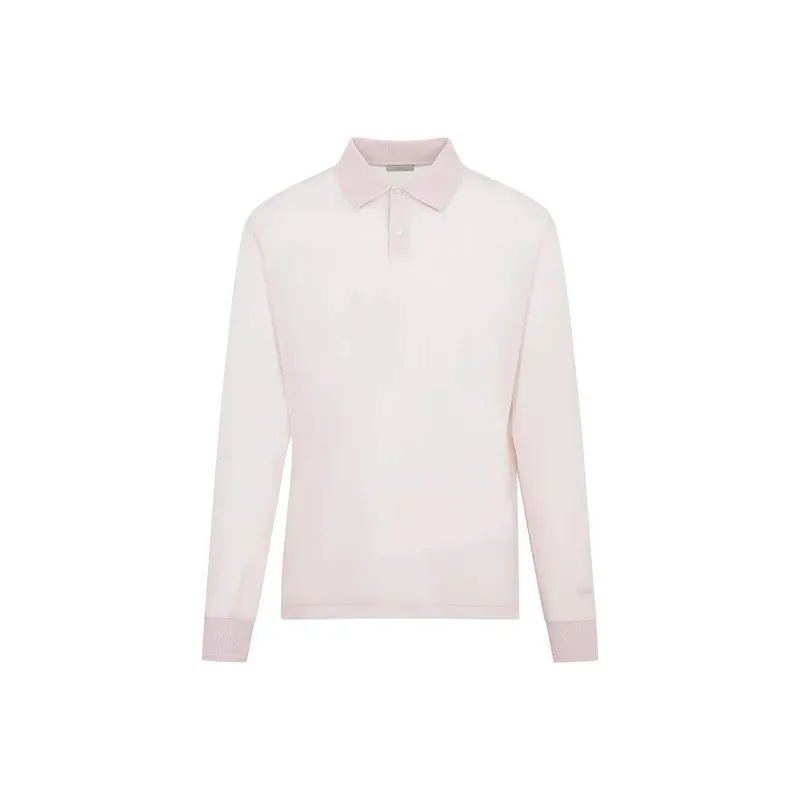 DIOR Long Sleeve Polo Shirt-0
