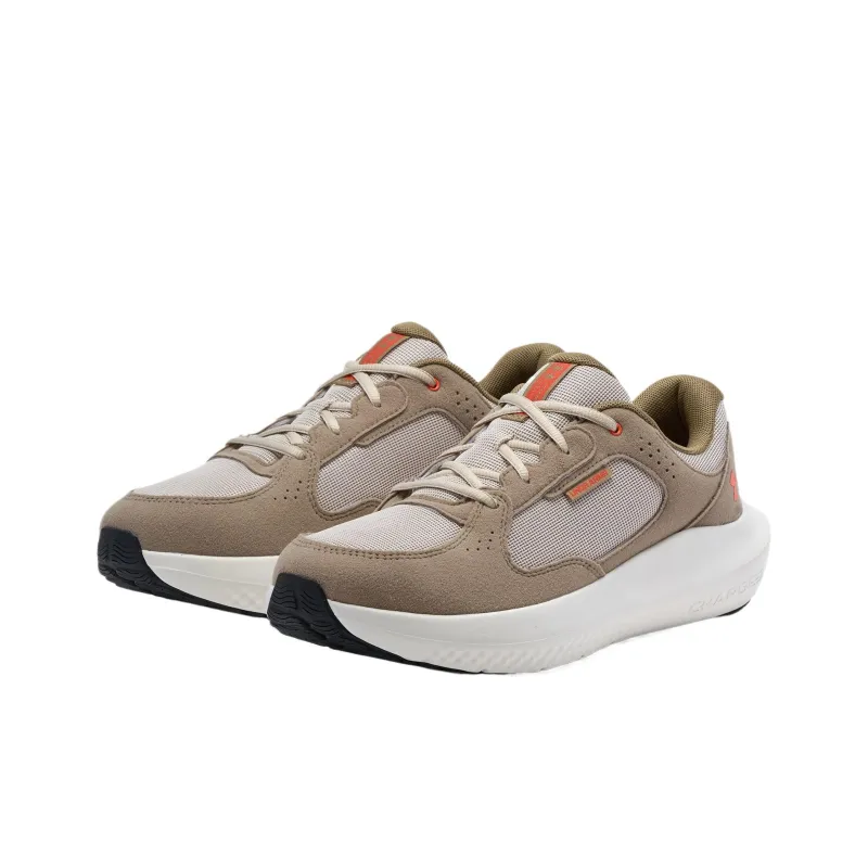 Under Armour Charged Versage Low Top Running Shoes Men's Tan-3