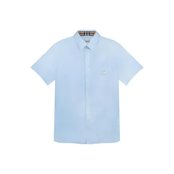 Burberry Shirt Men's Light Blue