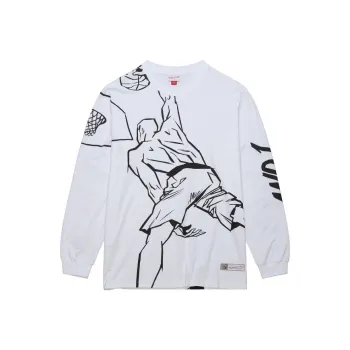 Mitchell & Ness x And1 SS24 Sweatshirt Unisex White