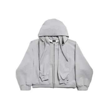 Balenciaga FW24 Unity Sport Icon Incognito Zip Up Hoodie