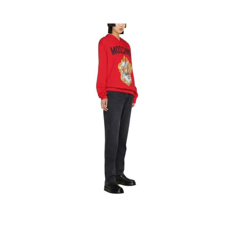MOSCHINO Sweatshirts Men Red-0