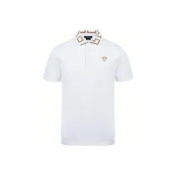 VERSACE Polo Shirts Men White