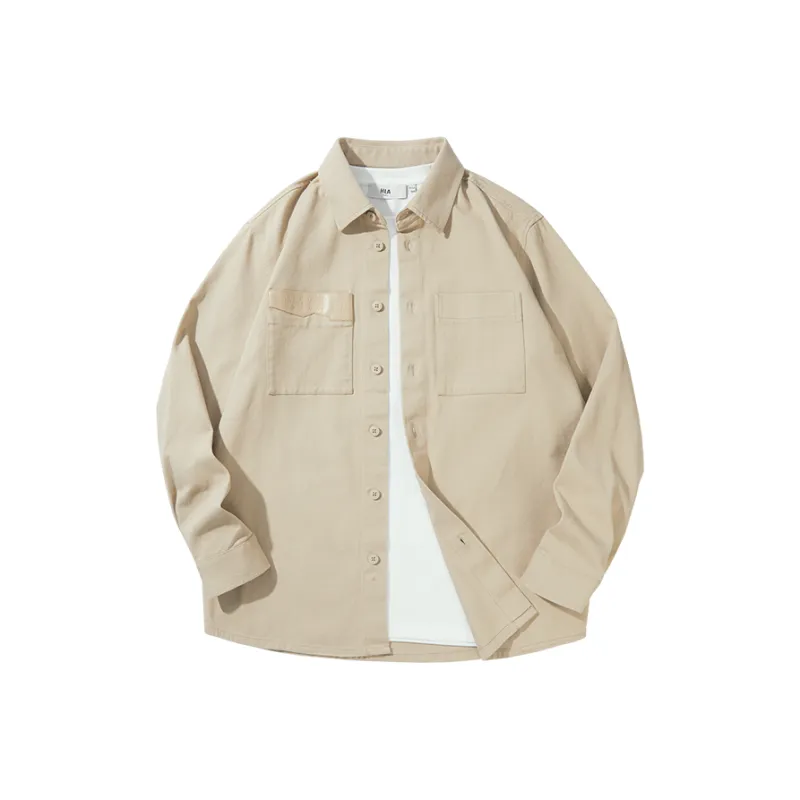 HLA Power Young Series Long Sleeved Casual Shirt Men's-5