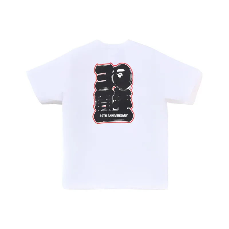 Bape Store Maebashi Bape 30th Anniversary Ape Head Tee Set-2