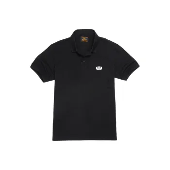 AKCLUB Free Cuba Series Polo Shirt Men's Black