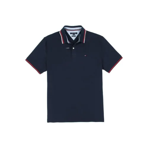 Tommy Hilfiger SS23 Polo Shirt Men's Dark Blue