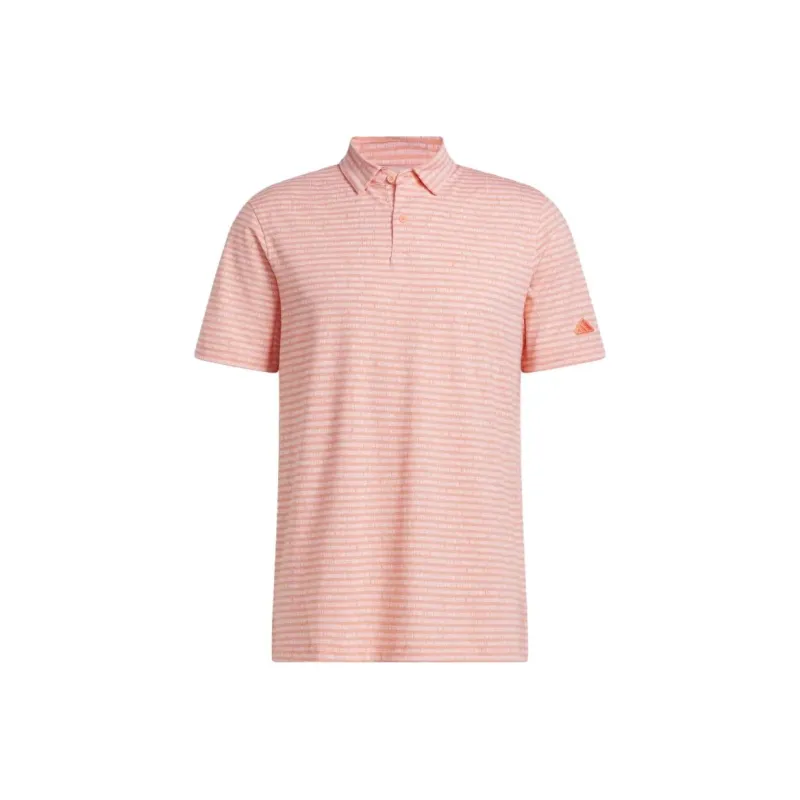 Adidas Polo Shirts Men Coral Pink-0