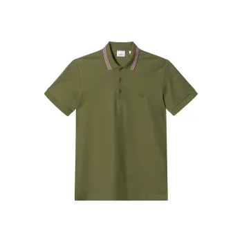 Burberry SS23 Polo Shirt Men's Green