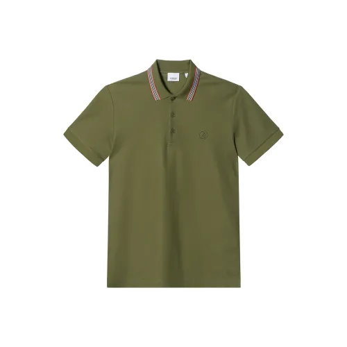 Burberry SS23 Polo Shirt Men's Green