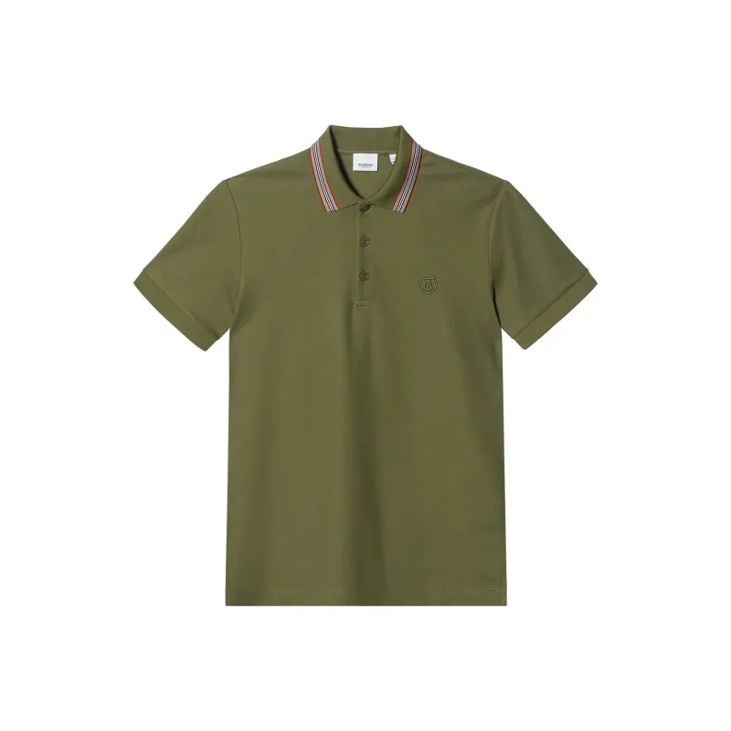 Burberry SS23 Polo Shirt Men's Green-0