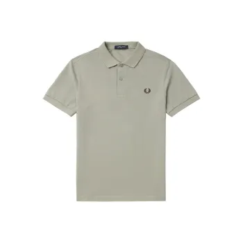 FRED PERRY FW24 Polo Shirt Men's Dark Khaki