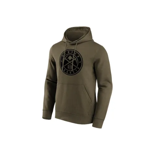 NBA Fanatics Denver doves Sweatshirt Men's Olive Green