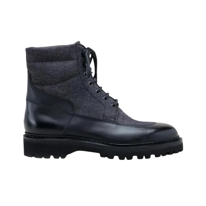 JOHN LOBB Peak Ankle Boots Men's Black-1