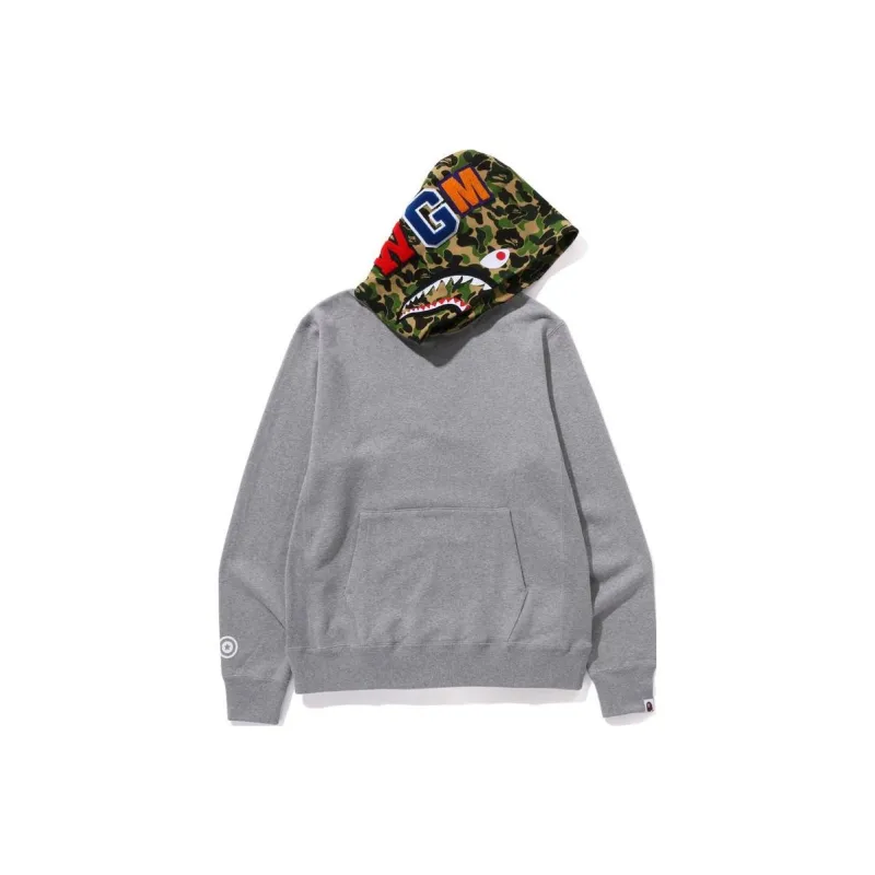 Bape Abc Camo Shark Pullover Hoodie-4