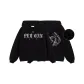 (Two-Piece Set Fleece-Lined) Black+Black